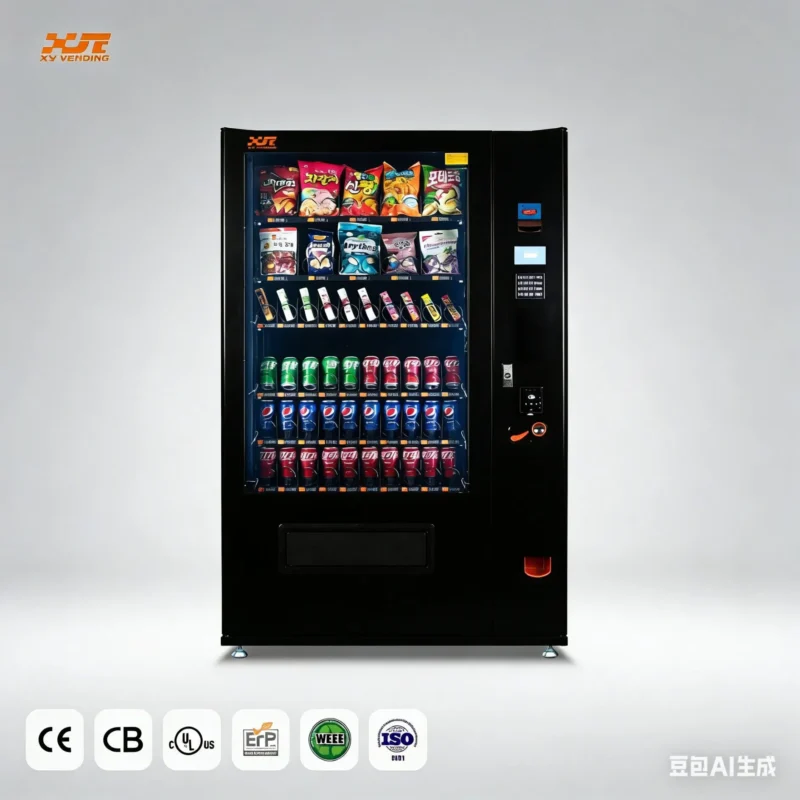 Dispenser Smart Automatic Snack Drink Water Self Combo Vending Machine
